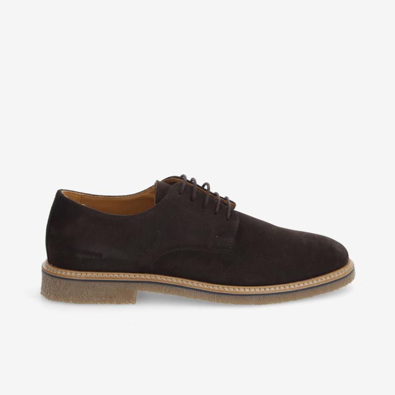 DUBLIN DERBY M - SUEDE - MARRON FONCE